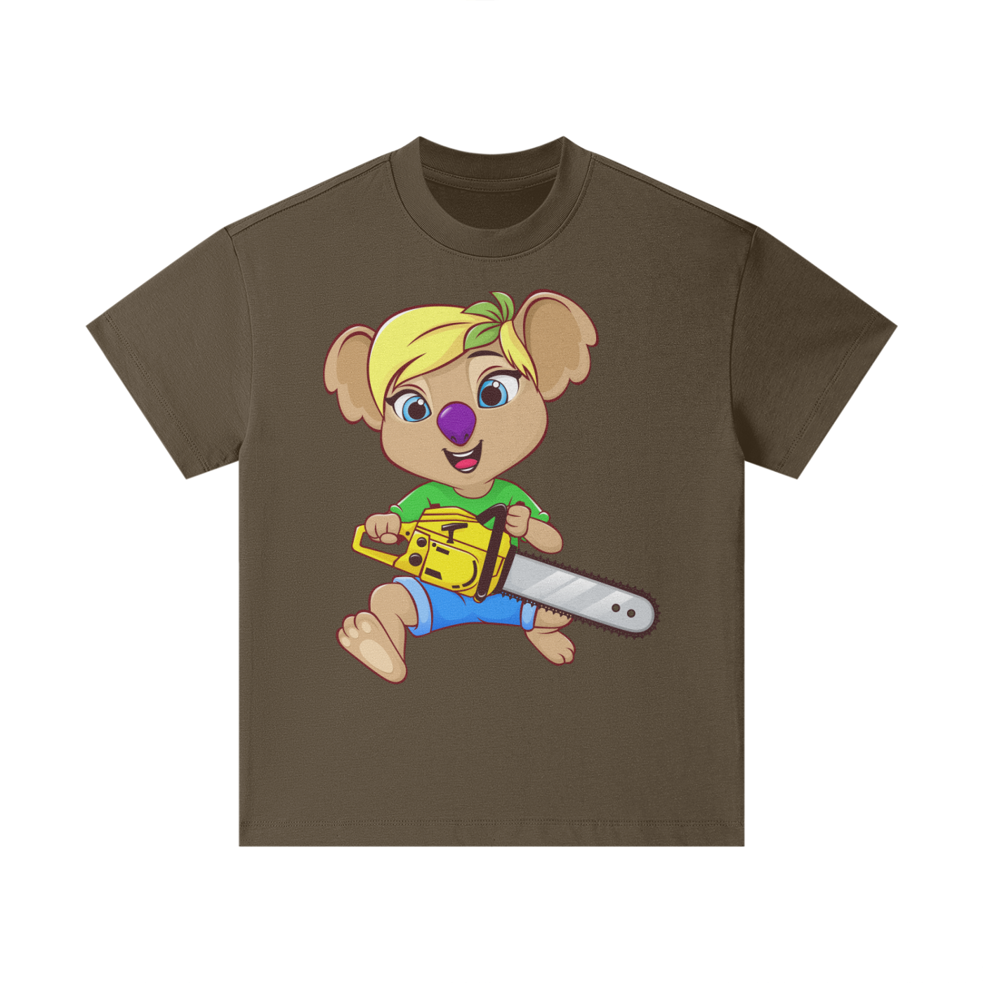 Disney Style Koala Chainsaw Classic Coffee Kids' Tee