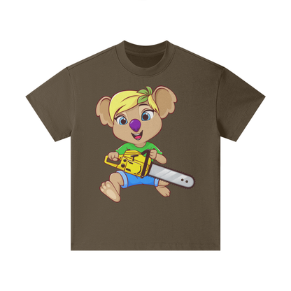 Disney Style Koala Chainsaw Classic Coffee Kids' Tee