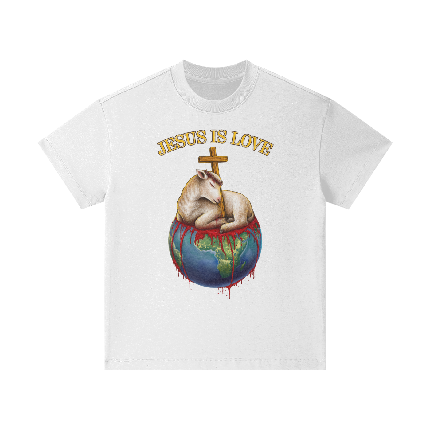 Jesus Is Love Classic White Kids' Tee