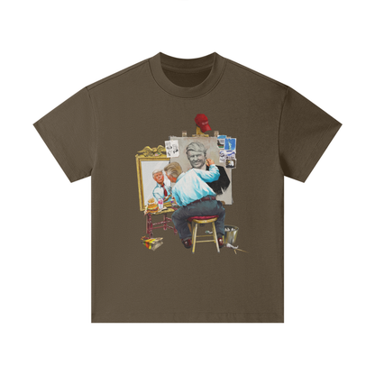 Donald Trump Triple Self Portrait Classic Coffee Kids' Tee