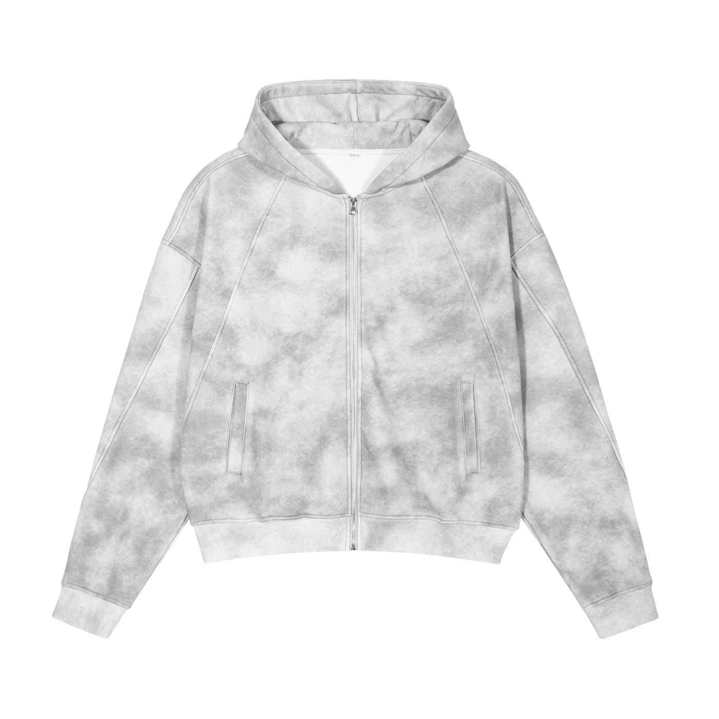 Watercolour Disney Pixar Protagonist Icons Vintage Washed Zip-Up Fleece Hoodie