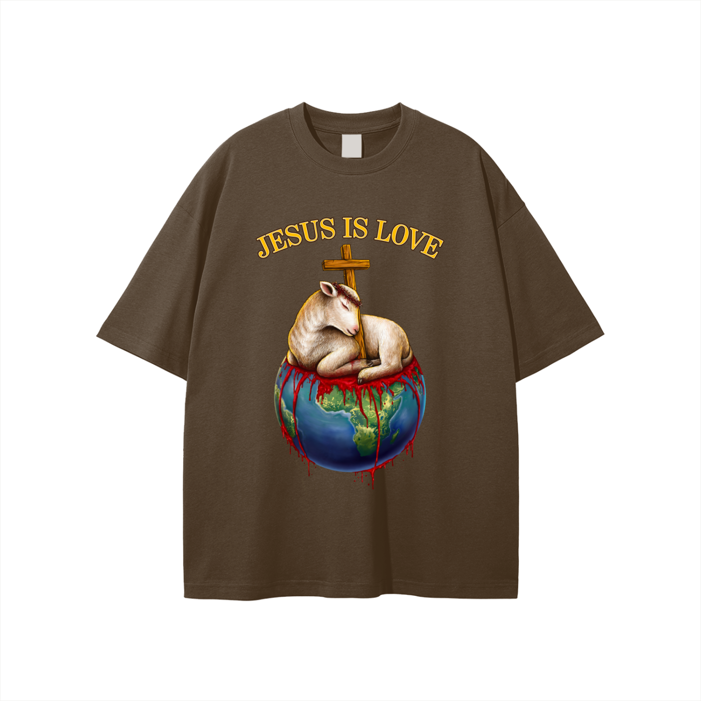 Jesus Is Love Classic Coffee Tee