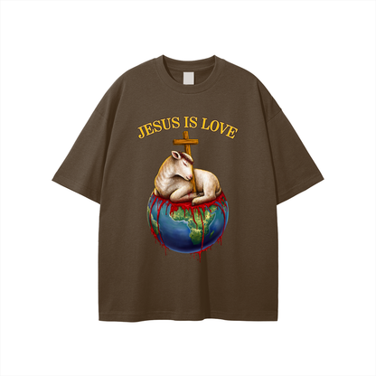 Jesus Is Love Classic Coffee Tee