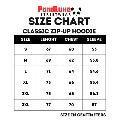 Beware Drop Bear Classic Zip-Up Hoodie