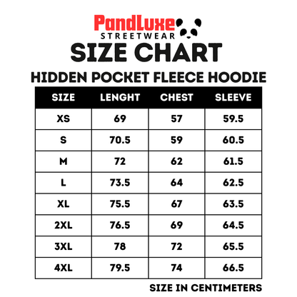 Disney Style Koala Chainsaw Hidden Pocket Fleece Hoodie