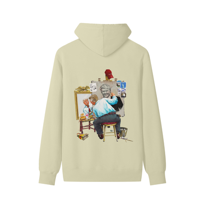 Donald Trump Triple Self Portrait Classic Khaki Hoodie