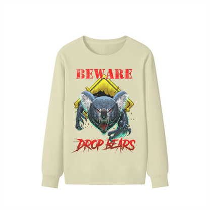 Beware Drop Bear Classic Khaki Sweatshirt