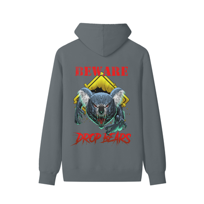 Beware Drop Bear Classic Dark Grey Hoodie